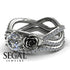 The Rose Power Bridal Set Diamond Ring- Abigail no. 3
